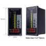 4-20MA Level Sensor Liquid Sensor Water Level Display Instrument / Beam Digital Display Control Instrument Level Transmitter for Water Level/Liquid Level/Oil Level