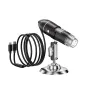 INSKAM 321-p 1600X 2MP Digital Microscope Hand Held Adjustable Microscope Electronic Camera 8 LED Magnifier with Stand Microscope Accessories