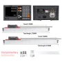 Conjunto de réguas de grade com display digital YH200 KA300, rolamentos NSK de alta precisão, fresadora compatível com torno WEDM, máquina de faísca, guia linear, cabo de três metros incluído