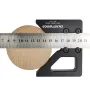 ENJOYWOOD Woodworking Center Scriber 45 Degrees Angle Line Caliber Ruler Wood Measuring Scribe Tool
