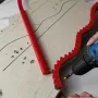 New Woodworking Special Shaped Strip Profiling Strip Flexible Curve Template Guide Auxiliary Tools for Wood Board Cutting Fixed