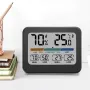 324 Multifunction Indoor Thermometer Model Accurate Temperature and Humidity Monitoring Comfort Level Indicator on Color Display Powered by Dual CR2032 Batteries