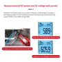 UNI-T UT219PV Digital strömtång 2500V DC 1500V AC 1000A Bluetooth-kommunikation KAT III 1500V IP65 Amperemätare för solcellstillämpningar
