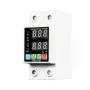 40A 63A Rated Current Automatic Reclosing Protector with Overvoltage Undervoltage Overcurrent Protection Real-Time Dual Digital Display Adjustable Current 230-280V Voltage Protection