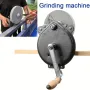 Knife Sharpener Hand-cranking Grinding Machine Sharpener Tool For Kitchen Knife Garden Tool Sharpener 6 Inches DIY Polishing Machine Tool Grinder