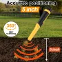 Detector de metais USA Direct GC-2006 Pinpointer Wand 5 polegadas de profundidade IP68 à prova d'água 66 pés subaquático detecção 360¡ã luz LED caça ao tesouro essencial