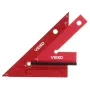 ENJOYWOOD Aluminum Alloy Miter Square with Base 45 Degree Right Angle Ruler Miter Angle Corner Ruler Woodworking Measuring Tools