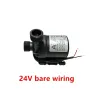DC 12V/24V High Voltage Super Quiet Solar Lift 5M 800L/H Brushless Motor Submersible Booster Pump