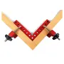 Veiko Woodworking Precision Clamping Square L-Shaped Auxiliary Fixture Splicing Board Positioning Panel Fixed Clip Carpenter Square Ruler Woodworking Tool
