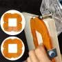 Woodworking Router Corner Template Jig R5 R10 R15 R20 R30 R35 R40 R50 Arc Angle Corner Template Woodworking Tool