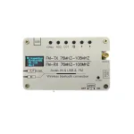 Multifunction Stereo FM Transmitter 76MHz-108MHz Frequency Range Bluetooth Audio Receiver Lithium Battery AUX USB Input Long Range FM Transmission