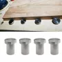 Bloco de limite de mesa para marcenaria GANWEI 4 peças 19 mm, trava de mesa com trava de liberação rápida, trava de limite para marcenaria