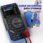 Multimetro FNIRSI DST-210 3 in 1 True RMS, strumento di riparazione con quadrante a 119999 conteggi, diagnosi guasti automobilistici, larghezza di banda 10 MHz, frequenza di campionamento 48 MSa/s, anti-scottatura