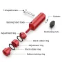 ENJOYWOOD 2PCS MFT Fence Dogs 19mm/20mm Desktop Dog Hole T-Track Hold Down Clamp Woodworking DIY Workbench Dog Hole Brackets