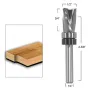1/4\ 8mm Shank Flush Trim Router Bit Solid CNC Carbide Trim Router Bits for Wood Trimming