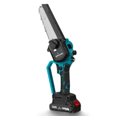 Drillpro borstlös elektrisk sladdlös motorsåg med 3000W högeffektiv 6-tums styrplatta för smidig och precis skärupplevelse Flexibla batterialternativ