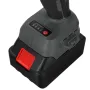 Drillpro Brushless Electric Wrench 1000N.m High Speed 5000RPM Impact 3+1 Reverse Stop Gear Positions Secure 1/2\ Chuck Size Available with 15000mAh Battery