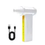 Turbo Fan X6 160.000 RPM borstelloze motor 10.000 mAh piekbatterij 200W hogesnelheidsblazer 4 snelheidsinstellingen Type-C-oplader Industriële stofverwijdering