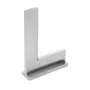 DIN875-2 100x70mm 90 Degree Angle Corner Square Ruler Wide Base Gauge Woodworking Tool