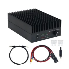 Amplificatore di potenza a onde corte MX-P150M Elevata potenza di uscita di 100-130 W Protezione SWR Selezione manuale della banda Facile controllo del cavo per il ricetrasmettitore Perfetto per IC-705 FT-818ND