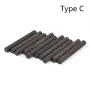 10PCS 8/10/12mm Diameter Round Rod Bar 100mm Long Round Log Tenon Rod Dowel Rosewood Red Sandalwood Woodworking DIY Craft Joinery