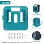 5/10-pack batterijopslagrek voor 14,4V 18V Li-ion-batterijgereedschap, machinehouder, opslagrek, wandmontagebeugel, bevestiging