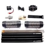 JPC-7 HF Multi-Band QRP Portable Outdoor GP Antenna 40m 20m 15m 10m Lightweight Adjustable Aluminum for Ham Radio