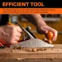 Pony Jorgensen No.4 Smooth Plane 10\ Wood Planer Hand Planer for Woodworking Hand Plane Wood Plane Jack Plane for Trimming Wood Planing Craft Smoothing Plane with Ductile Iron Body Adjustable Cutting Depth