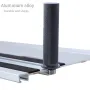 Woodworking Table Limit Block 19/20mm Dog Hole Guide Rail Track Workbench Peg Brake Bench Clamp