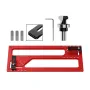 BOHAN Invisible Embedded Handle Slotting Template For Wardrobe Cabinet Door No Handle Needed Slot Positioning Tool