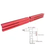 800mm Aluminum Alloy T-Track Table Saw Router Table Telescoping Fence Woodworking T-Slot Miter Track Fence
