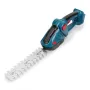 Cordless 2-in-1 Hedge Trimmer and Grass Shear 18V Rechargeable for Weeding and Pruning Compatible with Batteries Precision Cutting Garden Tool with Charger and Batteries