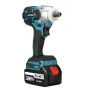 BLMIATKO 388VF 2 In 1 Brushless Impact Wrench 4 Speed Cordless Electric Screwdriver W/ Battery & Plastic Tool box