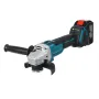 Drillpro 800W Adjustable Speed Brushless Angle Grinder 100mm/125mm Electric Grinding Cutting Polishing Machine
