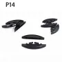 50Pairs Woodworking Lamino Invisible Connector Reusable Accessories P15 P14 Plywood 2 in 1 Fastener for Lamino Slotting Machine