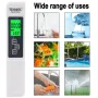 Pengukur TDS Akurasi Tinggi Penguji Air Digital 0-9990ppm TDS EC LCD Kemurnian Air PPM Filter Akuarium