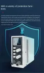 Fonte de alimentação DC ajustável de alta precisão DH-3005 30 V 5 A com display digital LED e proteção contra sobrecorrente para reparo de laptops e celulares