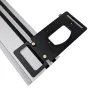 ENJOYWOOD Alüminyum Alaşımlı Raylı Testere Kare Kılavuz Ray Açı Durdurucu Ağaç İşleme 90 Derece Dik Açı Kılavuz Plaka Kare Kesim Her Zaman Makita / Festool için