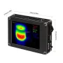 TICAM1 Industrial Infrared Thermal Imaging Camera with 200MP Visible Light Lens Thermometer Temperature Detect Floor Heating