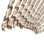 Drillpro 99 Adet M35 Kobalt Matkap Ucu Seti 1,5-10mm HSS-Co Jobber Uzunluk Büküm Matkap Uçları Paslanmaz Çelik Ahşap Metal Delme İçin