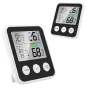 High-Precision Lcd Electronic Digital Display Indoor Temperature And Humidity Meter Multi-Functional Household
