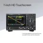 DHO914S Digital Oscilloscope 125MHz Frequency Band 4 Analog Channels 12-bit Vertical Resolution 1.25 GSa/s Sample Rate with Built-in Signal Generator and Advanced Display Features