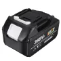 แบตเตอรี่ลิเธียมไอออน Drillpro 3000mAh 18V พร้อมเครื่องชาร์จสำหรับเครื่องมือประแจไฟฟ้า
