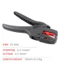 FS-D3A Multifunctional Integrated Wire Stripper 0.5-10mm² Self-Adjusting Tool for Wire Stripping Cutting Electrical Work