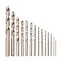 Drillpro 99 Adet M35 Kobalt Matkap Ucu Seti 1,5-10mm HSS-Co Jobber Uzunluk Büküm Matkap Uçları Paslanmaz Çelik Ahşap Metal Delme İçin