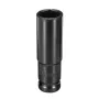 Drillpro 10pcs Air Impact Socket Wrench Set 1/2 Inch Square Drive Metric Drill Chuck Adapter