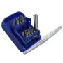 17PCS Socket Screwdriver Metal L-shaped Angle Head Twin Wrench Driver Torx Pozidriv Bit