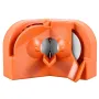 4 st elektrisk borrslipare professionell 11x6x7 cm snabbstål orange plast för litium- och AC-borrar multifunktionsverktyg