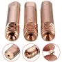 19Pcs 15AK For Binzel Torch Ceramic Nozzles Contact Tips Holders Mig Welder Consumable Accessories MB-15AK Mig Welding Torch