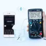 BSIDE ZT-300AB Dijital multimetre Kablosuz Teknoloji Ampermetre True RMS Otomatik Aralık Akıllı analog Voltmetre Kapasitör Test Cihazı Kendin Yap Aracı
